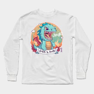 Born to Roar - Majestic Dragon statement Long Sleeve T-Shirt